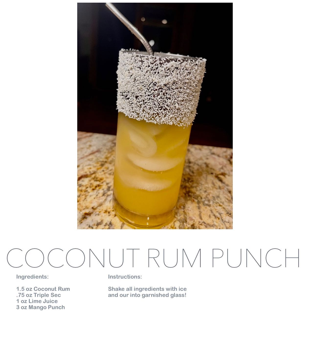 Featured Cocktail Coconut Rum Punch Macksologyy Inc 9053